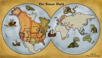 Map of the Known World courtesy of sca.org